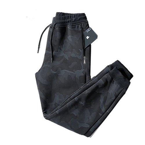 Plus Size Camouflage Sweatpants Loose-fitting Trousers